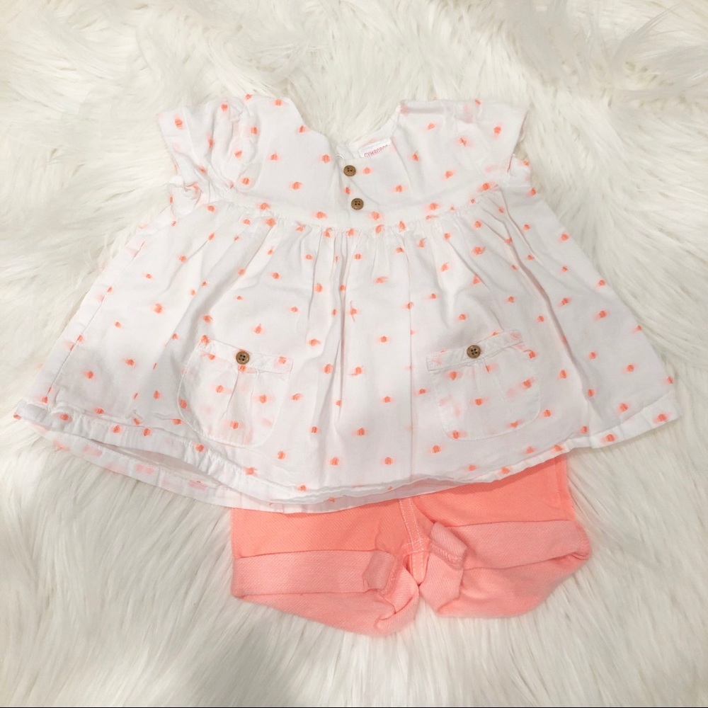 Neon Shorts + Top Set